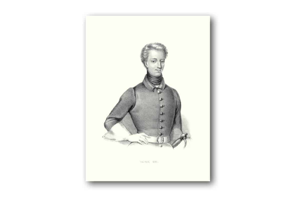 Affisch medium Karl XII Affisch medium Karl XII