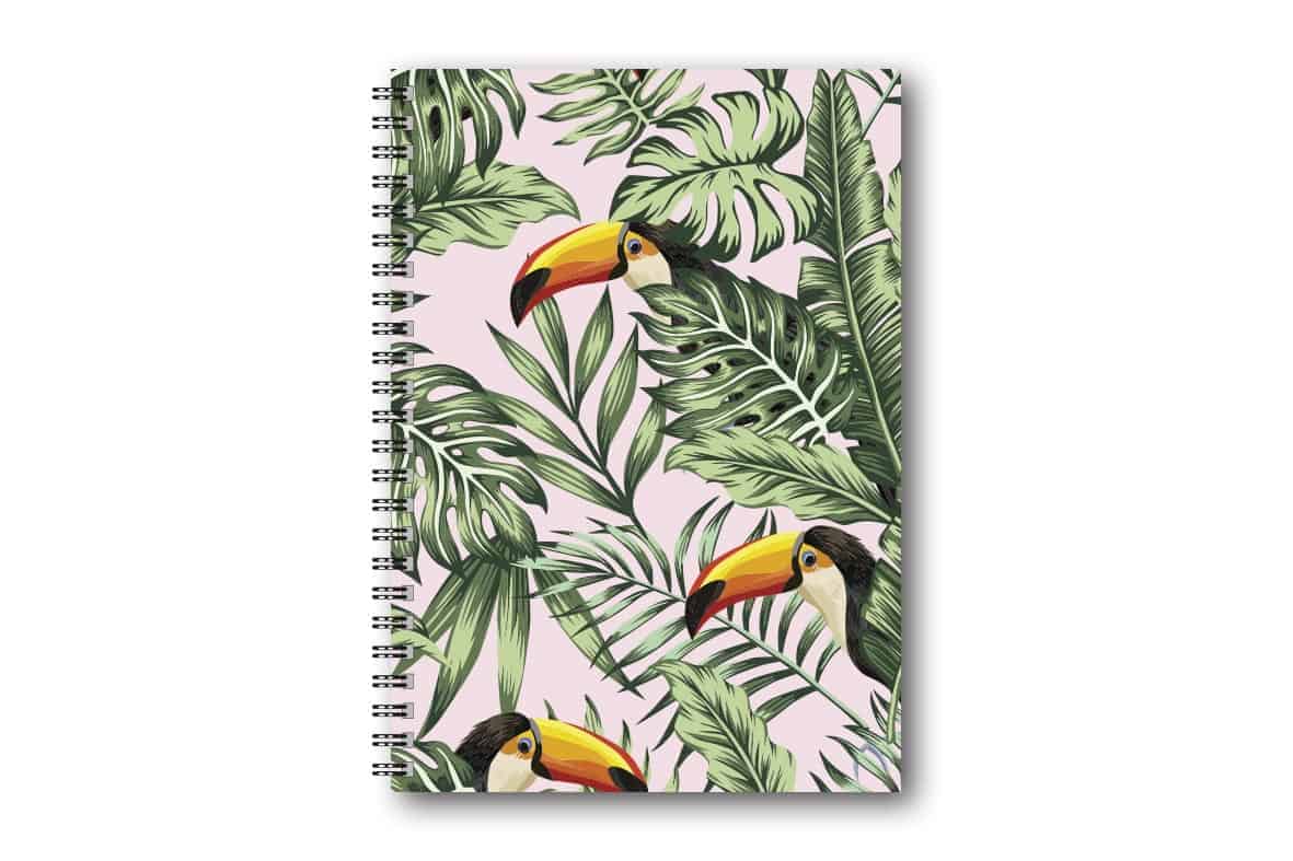 Anteckningsblock Toucan Rosa Anteckningsblock Toucan Rosa