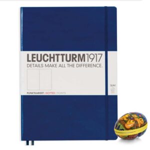 Leuchtturm Anteckningsbok A4 Mörkblå dotted Hos Kalenderspecialisten Påsk