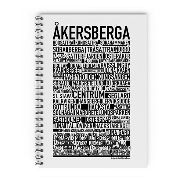 Skrivbok Akersberga_
