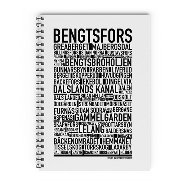 Skrivbok Bengtsfors_