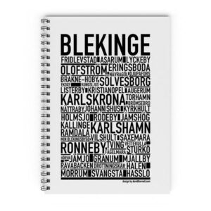 skrivbok wallstars Blekinge
