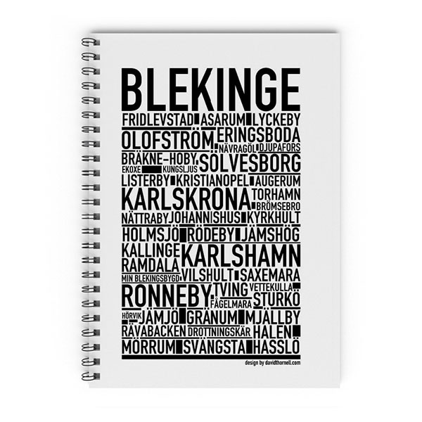 Skrivbok Blekinge_ skrivbok wallstars Blekinge