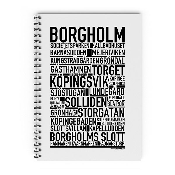 Skrivbok Borgholm_