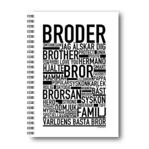 Skrivbok Broder