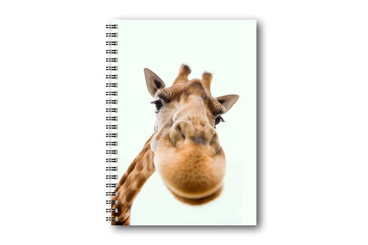 Skrivbok Giraff Skrivbok Giraff