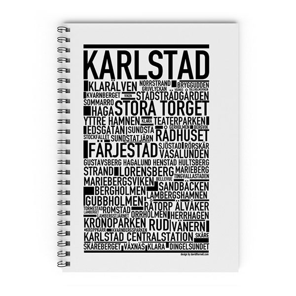 Skrivbok Karlstad_