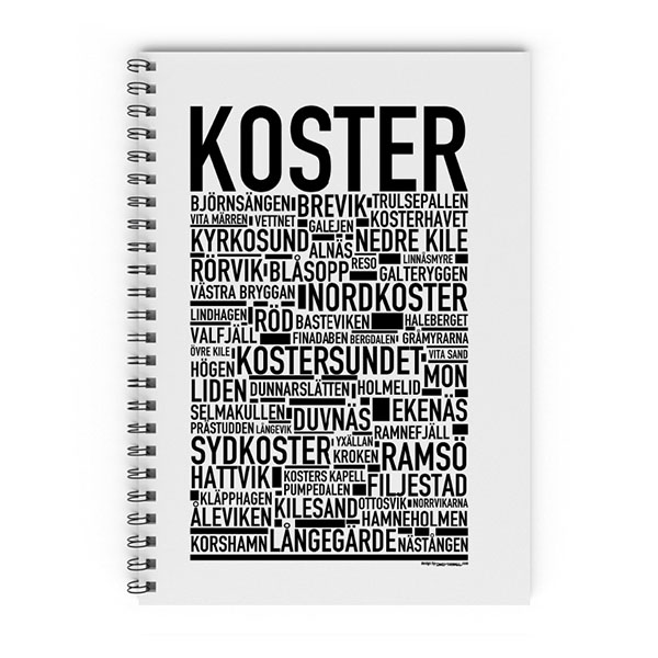 Skrivbok Koster