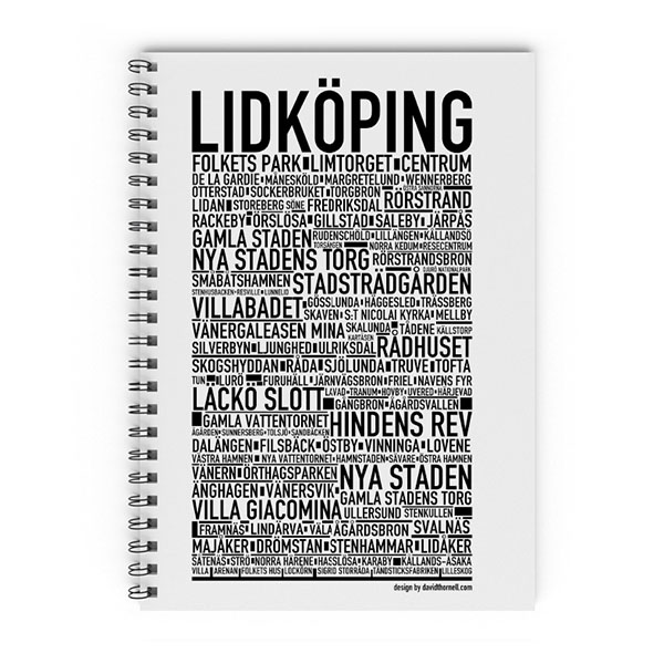Skrivbok Lidkoping_