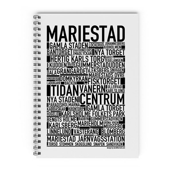 Skrivbok Mariestad_