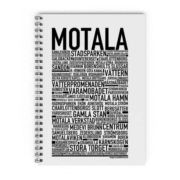 Skrivbok Motala_