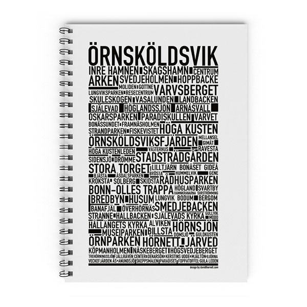 Skrivbok Ornskoldsvik_