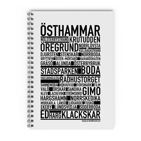 Skrivbok Osthammar_ Skrivbok Östhammar