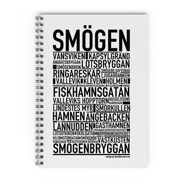 Skrivbok Smögen