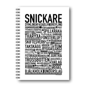 Skrivbok Snickare