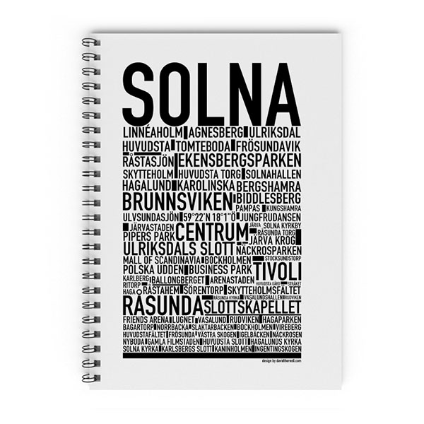 Skrivbok Solna_