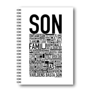 Skrivbok Son