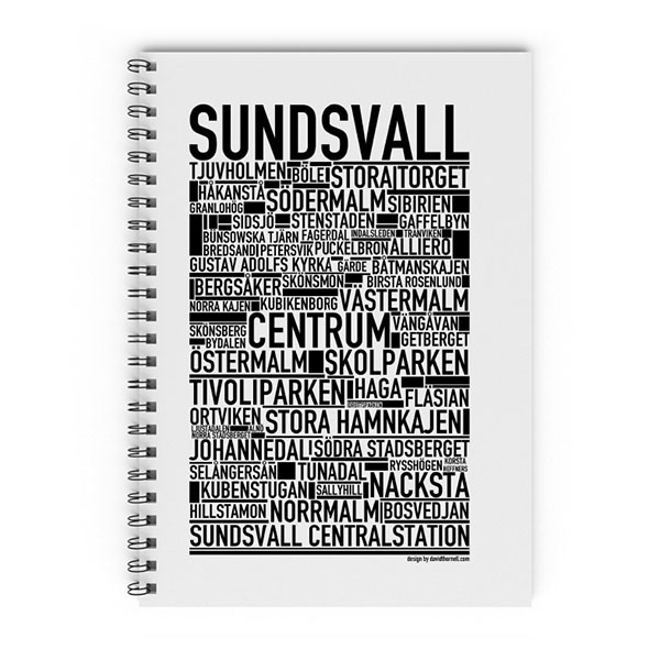 Skrivbok Sundsvall