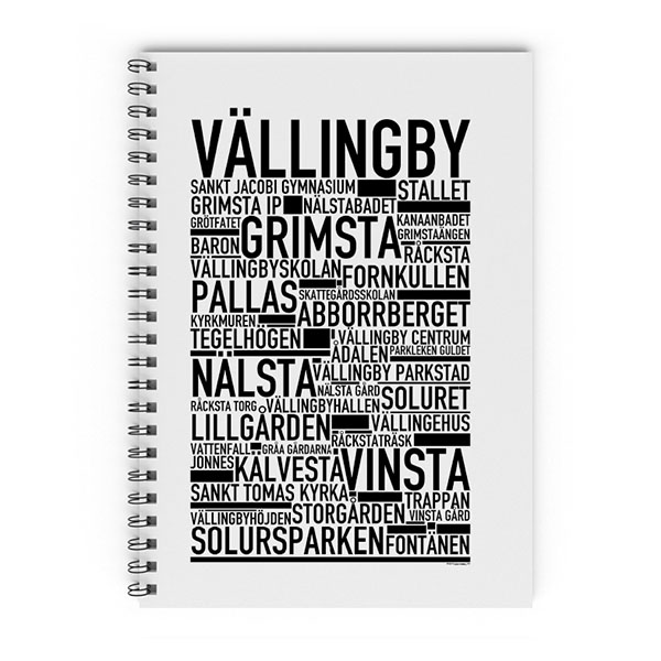 Skrivbok Vallingby_