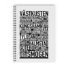 skrivbok västkusten