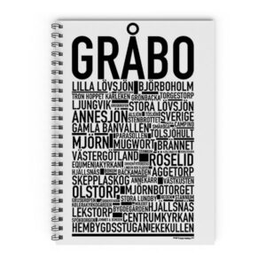 Skrivbok Wallstars Gråbo