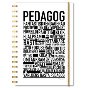 Personlig almanacka Pedagog Wallstars