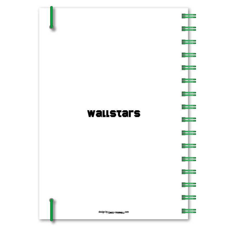 Personlig kalender Idrottslärare Wallstars baksida