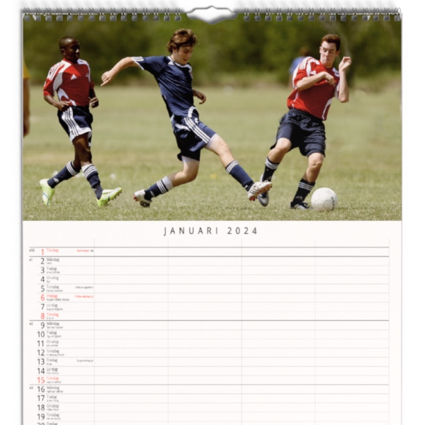 Fotokalender familj A3 inlaga