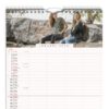 Fotokalender familj A4 inlaga