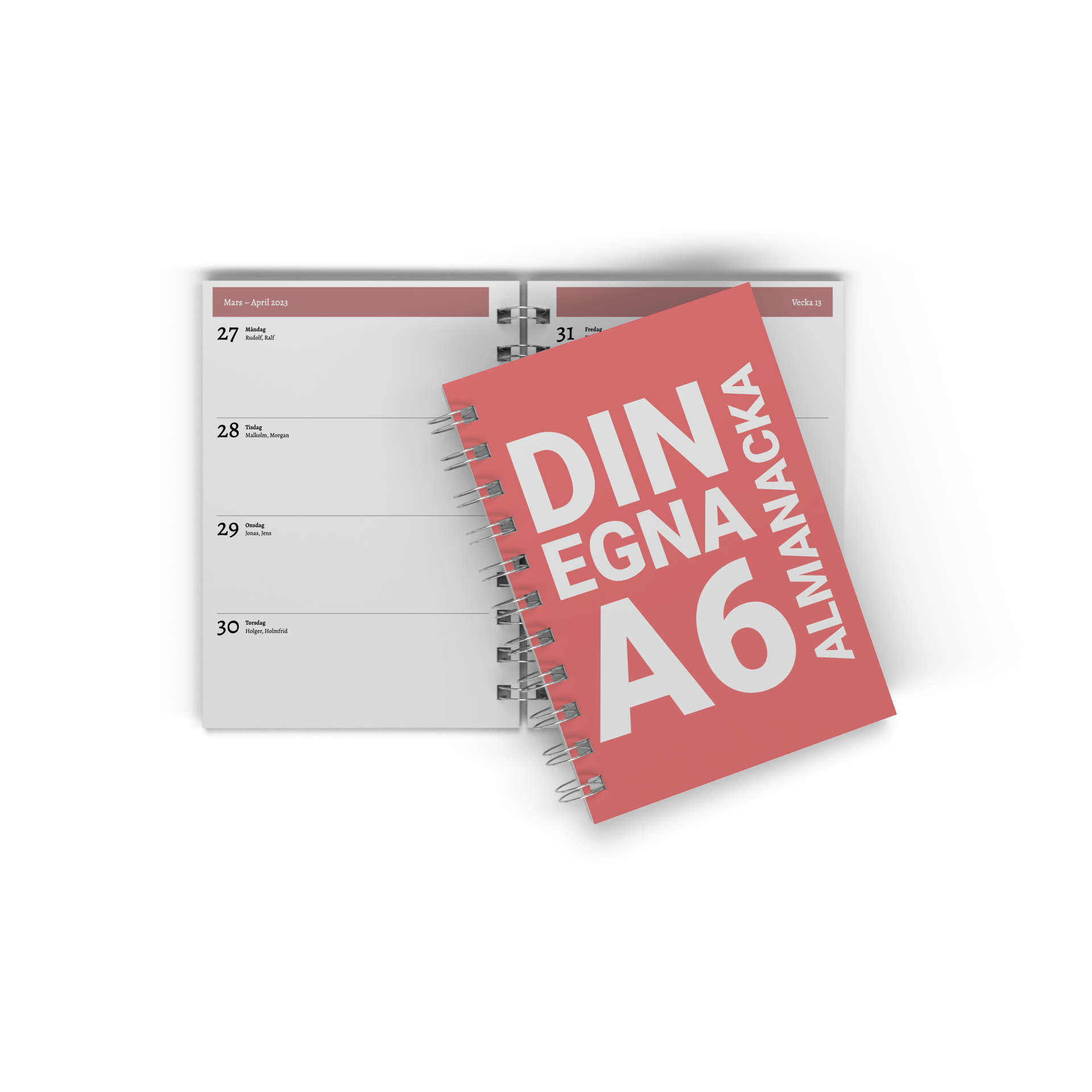 Min personliga almanacka A6 Min personliga almanacka A6