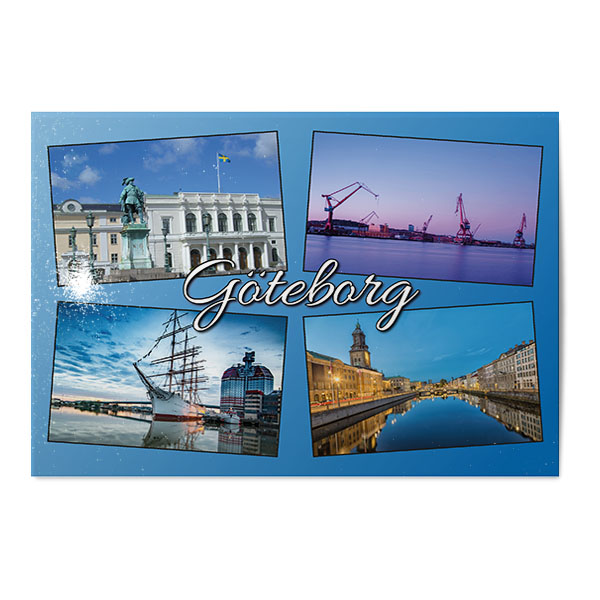 Vykort Göteborg Kollage 3 Vykort Göteborg Kollage 3