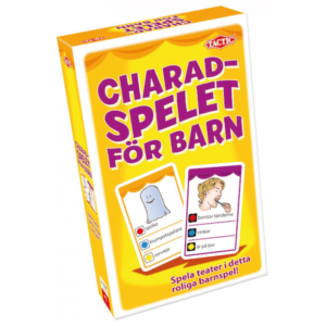 Resespel Charadspelet för barn