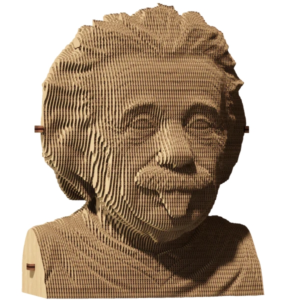 3D Pussel Skulptur Albert Einstein