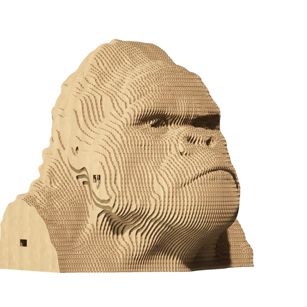 3D Pussel Skulptur Gorilla 1
