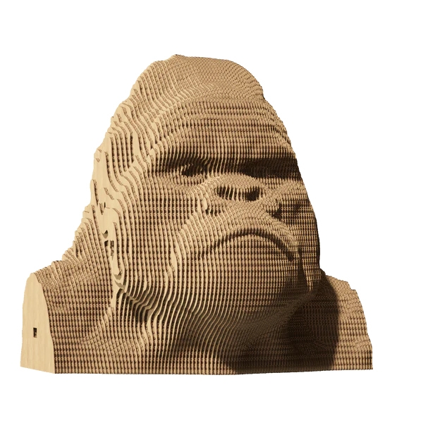 3D Pussel Skulptur Gorilla