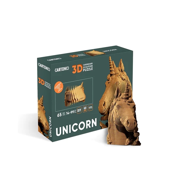 3D Pussel Skulptur Unicorn 2