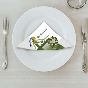 MATSERVETTER 20P MIDSOMMARSTÅNG på tallrik