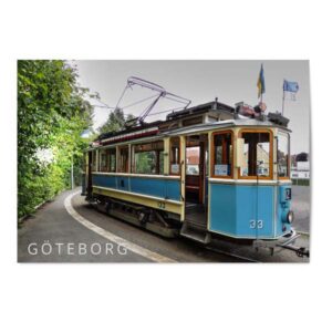 Vykort Göteborg Spårvagn