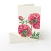 Kort vikt Pion rosa