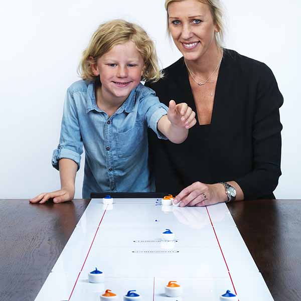 Familjespel Shuffleboard och Curling 5