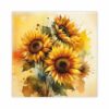 Kaffeservett 20p Solros Beige