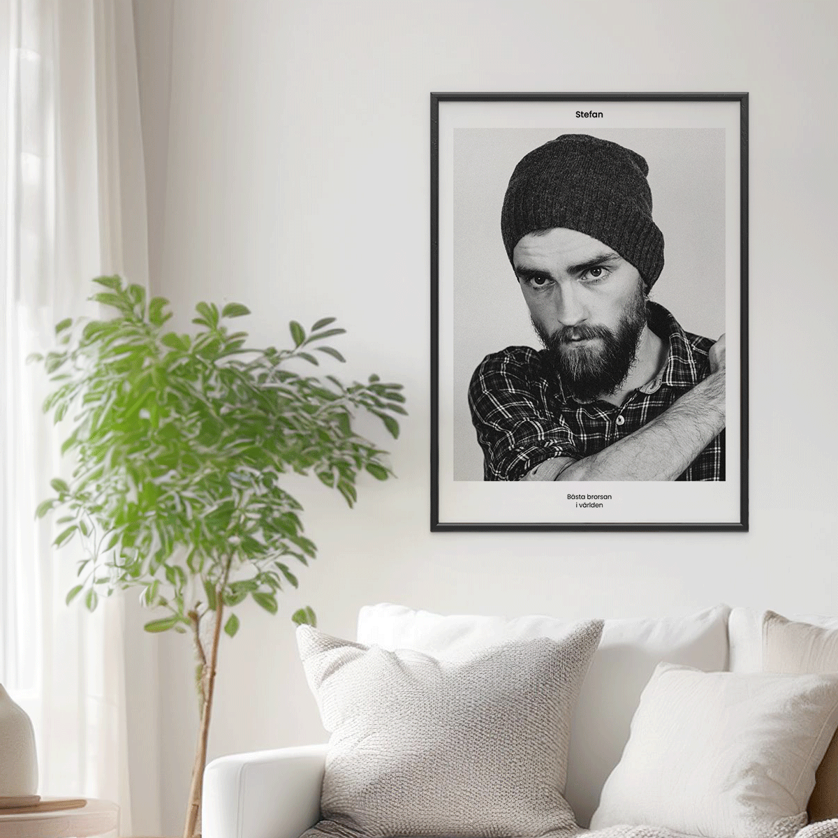 Fotoposter Bror 2 Vägg 1