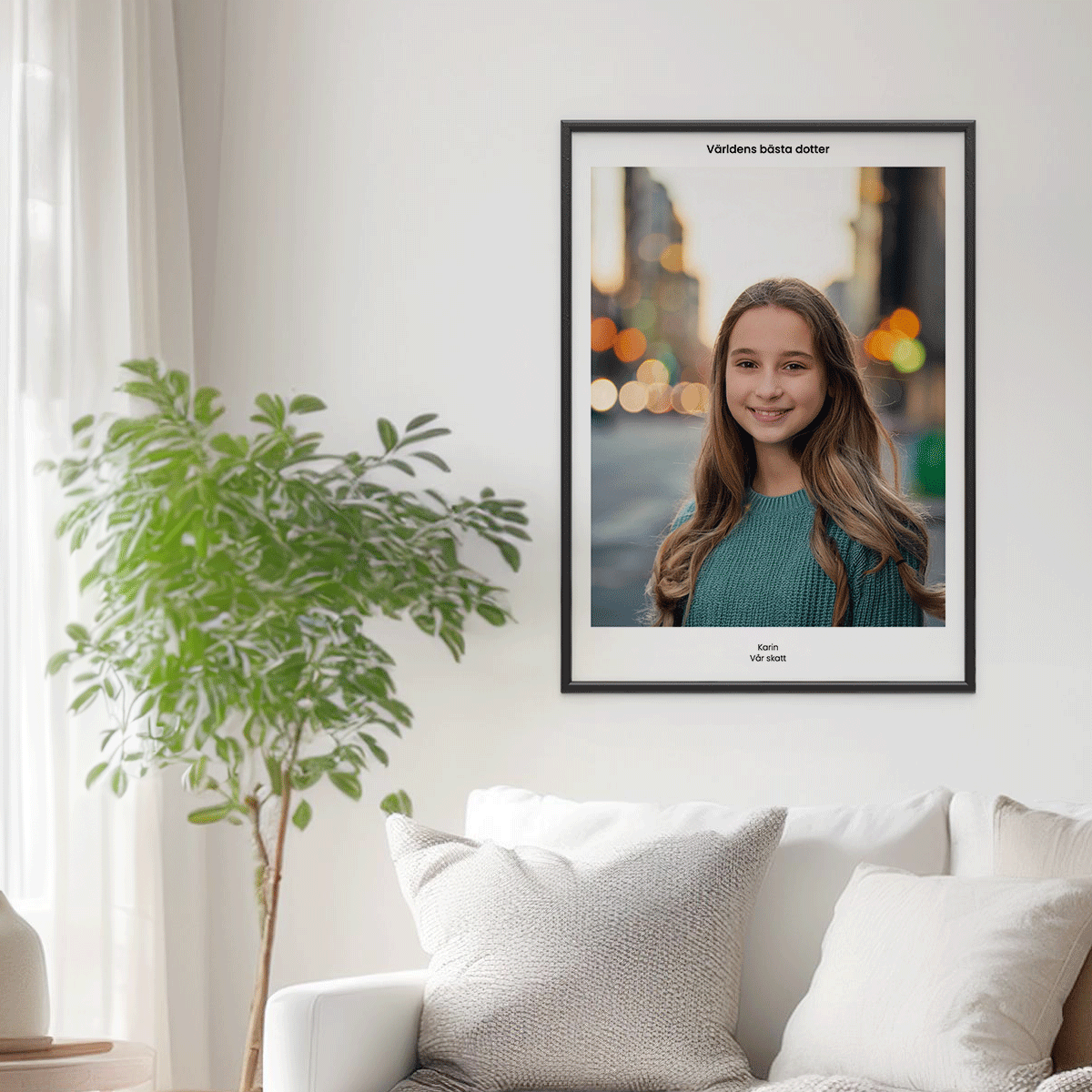 Fotoposter Dotter 4 VĂ€gg 1
