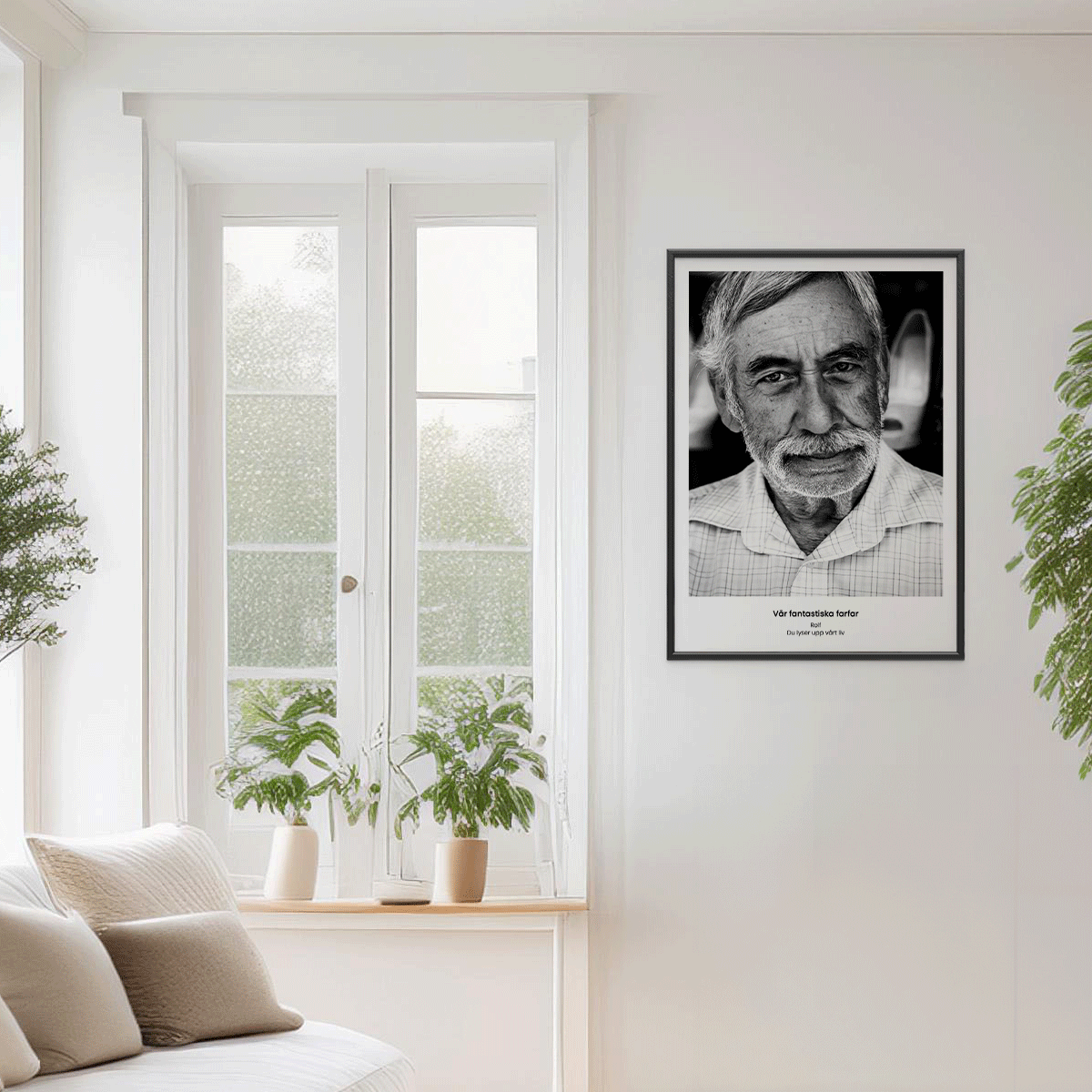 Fotoposter Farfar 3 Vägg 2
