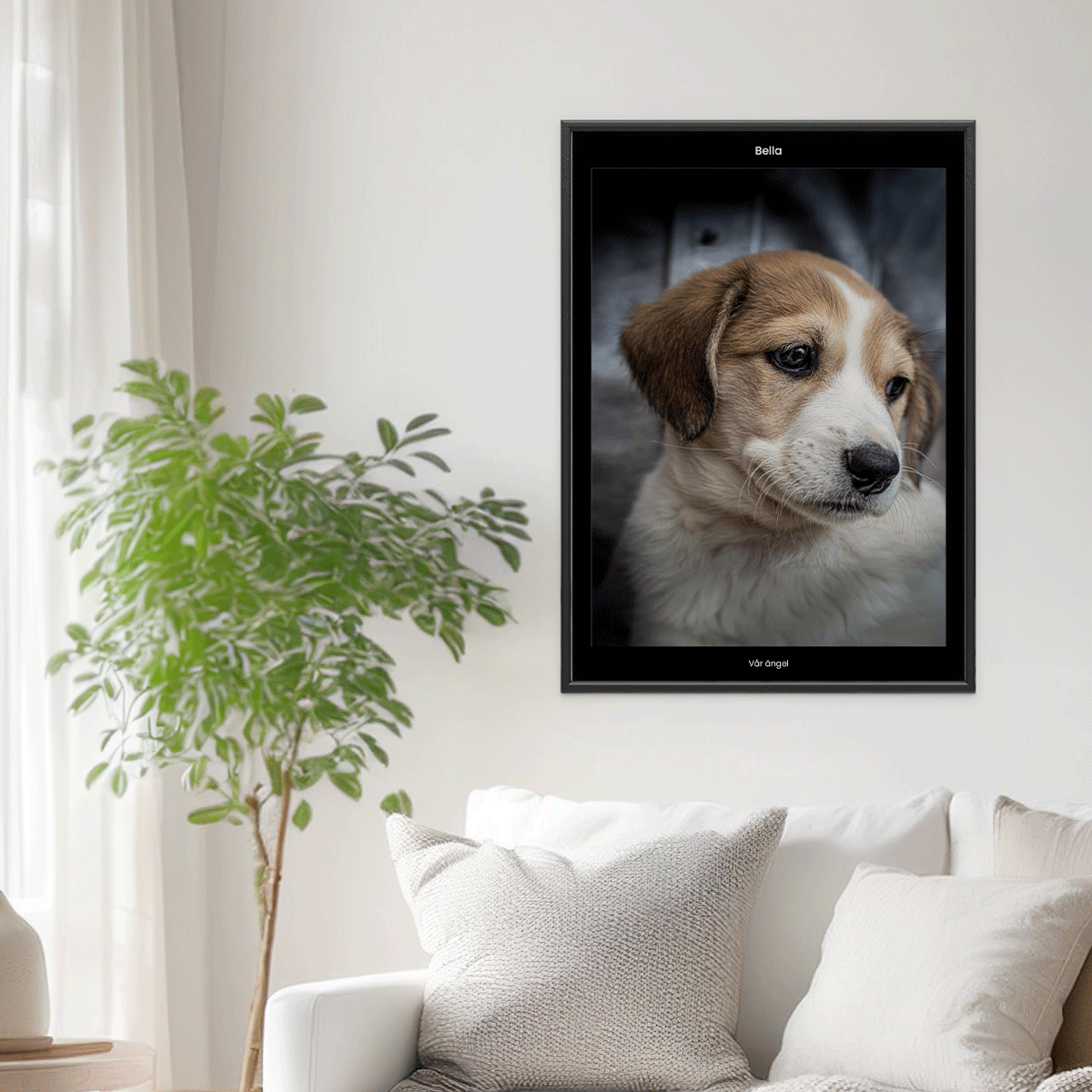 Fotoposter Hund 4 Vägg 2