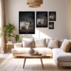 Fotoposter Katt 3 Format