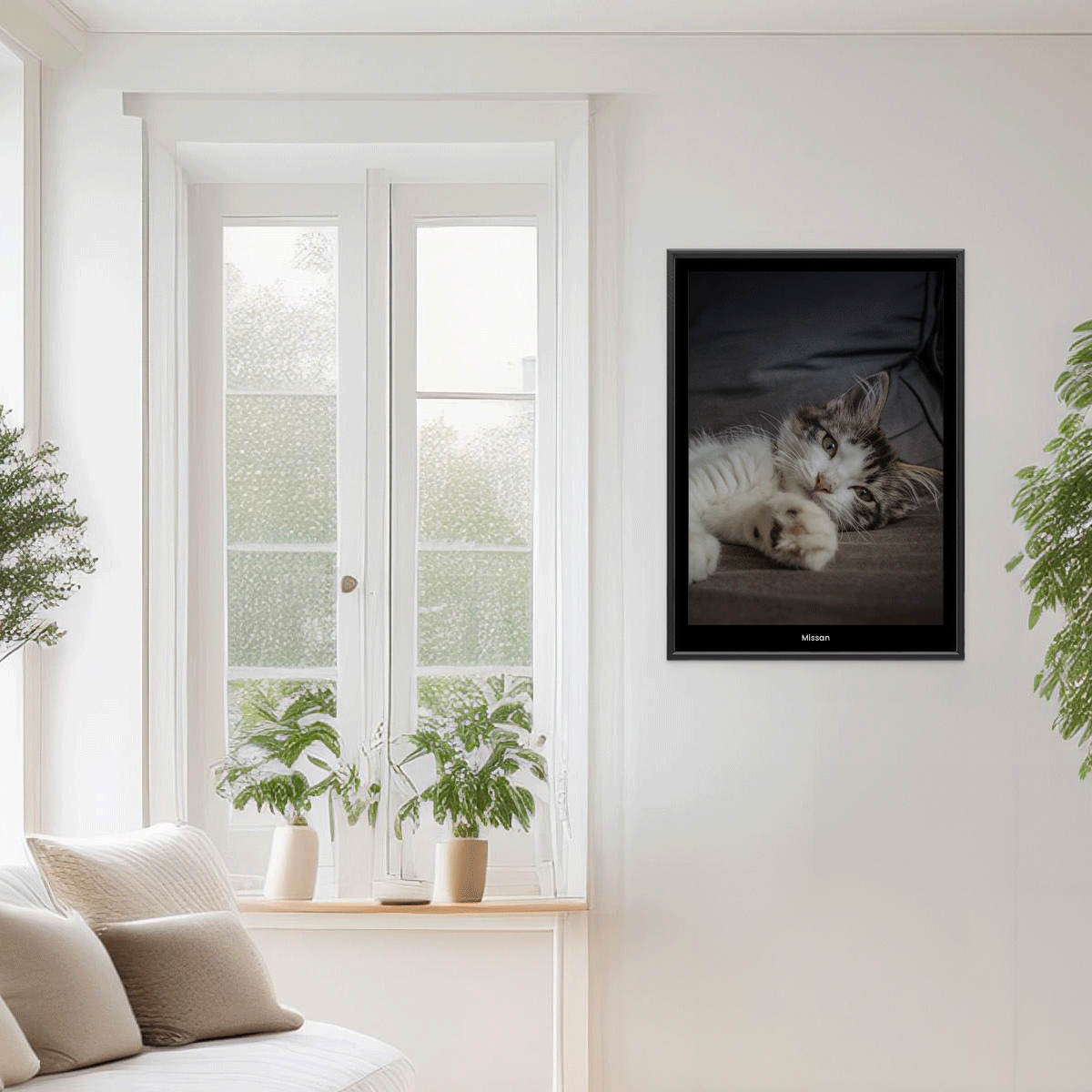 Fotoposter Katt 3 Vägg 2