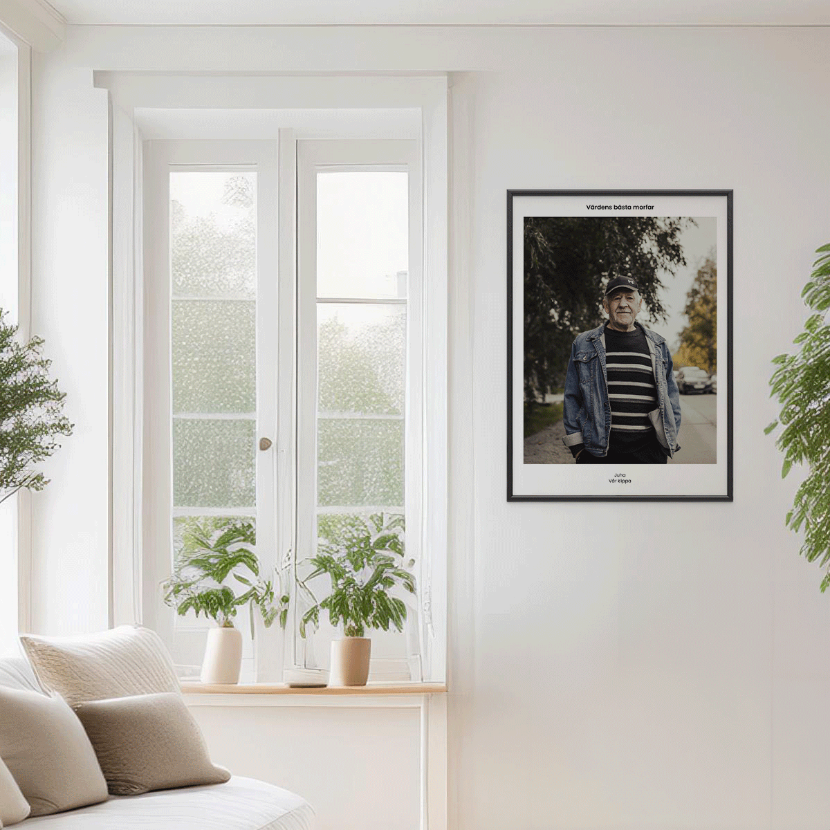 Fotoposter Morfar 4 Vägg 2