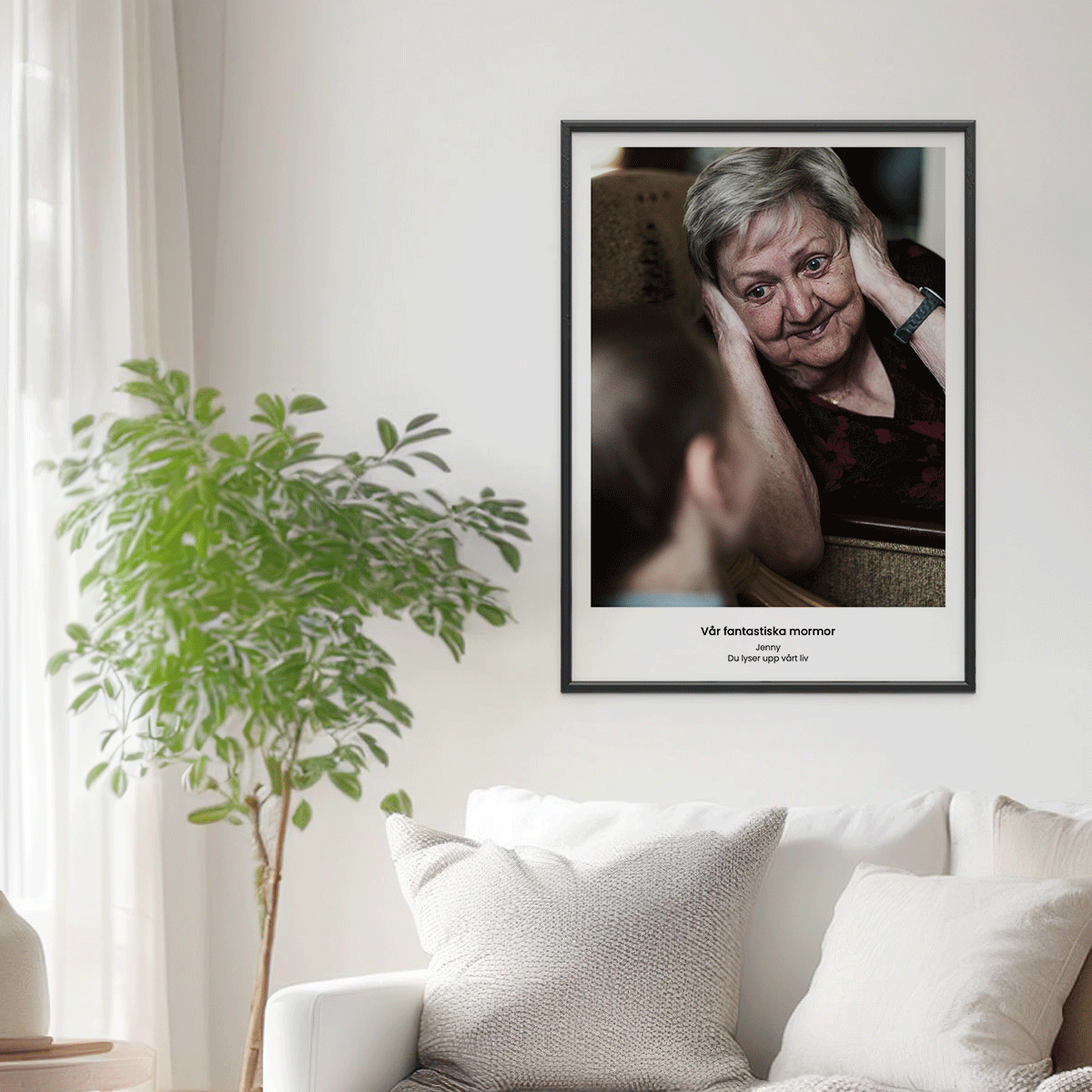Fotoposter Mormor 3 Vägg 3