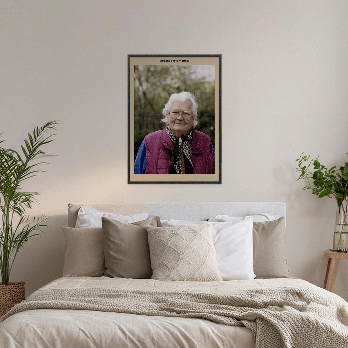 Fotoposter Mormor 4 Vägg 1